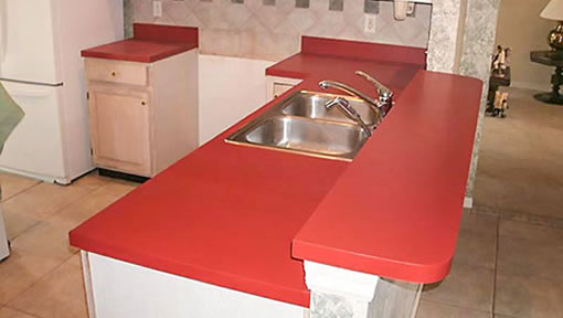 Countertops after