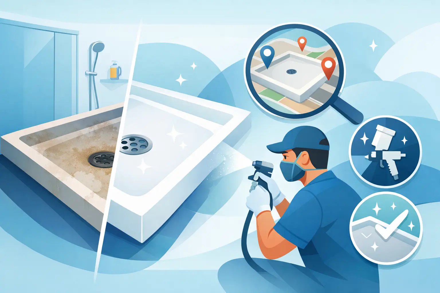 Shower Pan Refinishing Near Me: What to Know