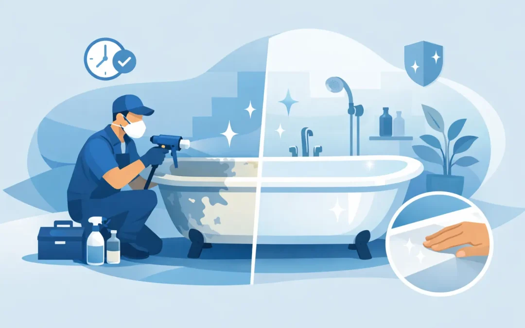 Tub Reglazing Services That Actually Last