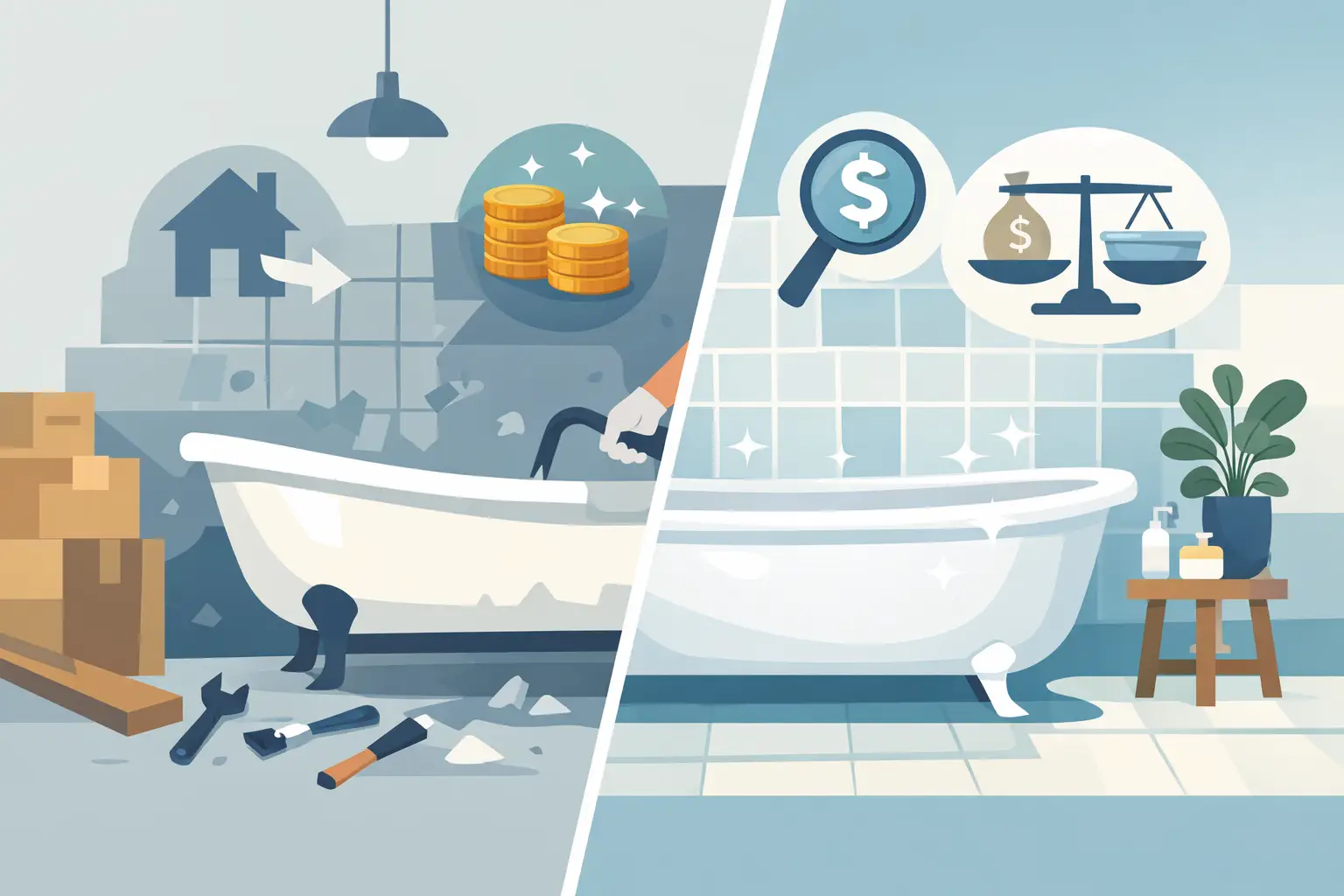 Replace Bathtub or Reglaze? What Pays Off
