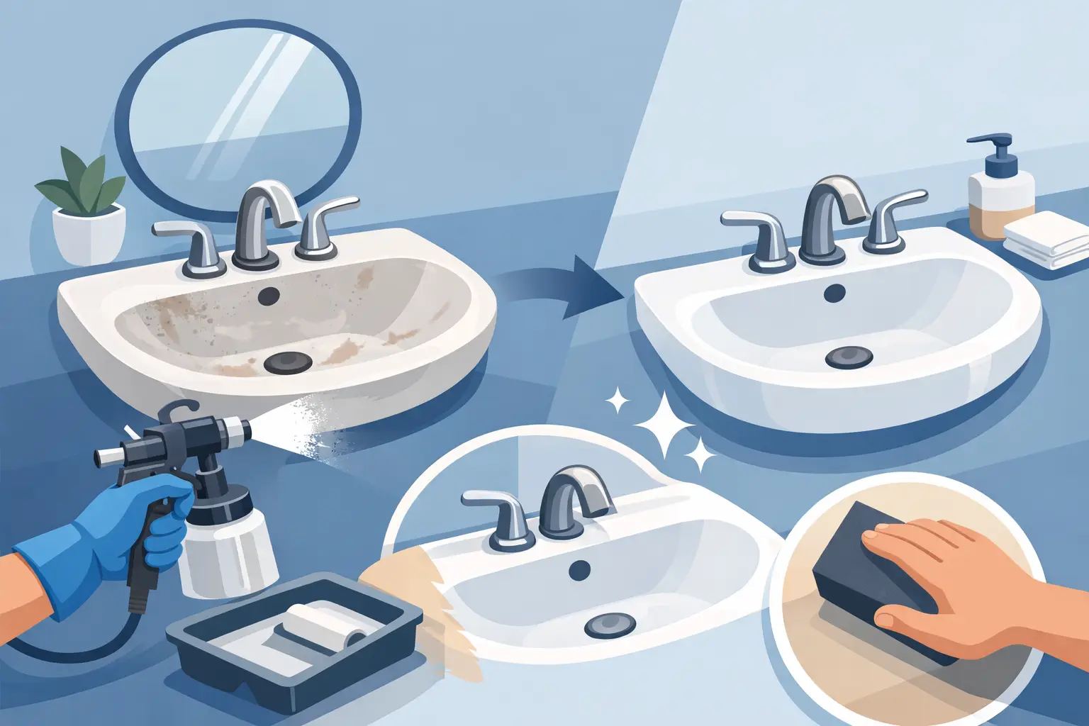 How to Reglaze a Sink Without Replacing It