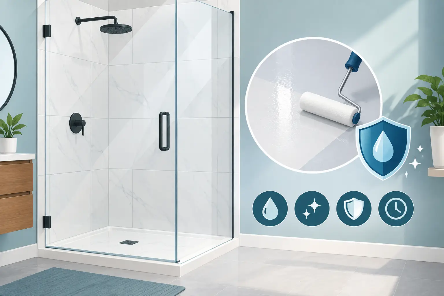 Shower Coating Guide for a Finish That Lasts
