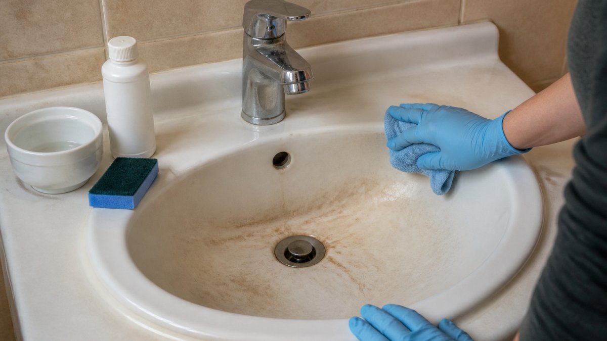 Repair Stained Bathroom Sink Tile: Step-by-Step Guide