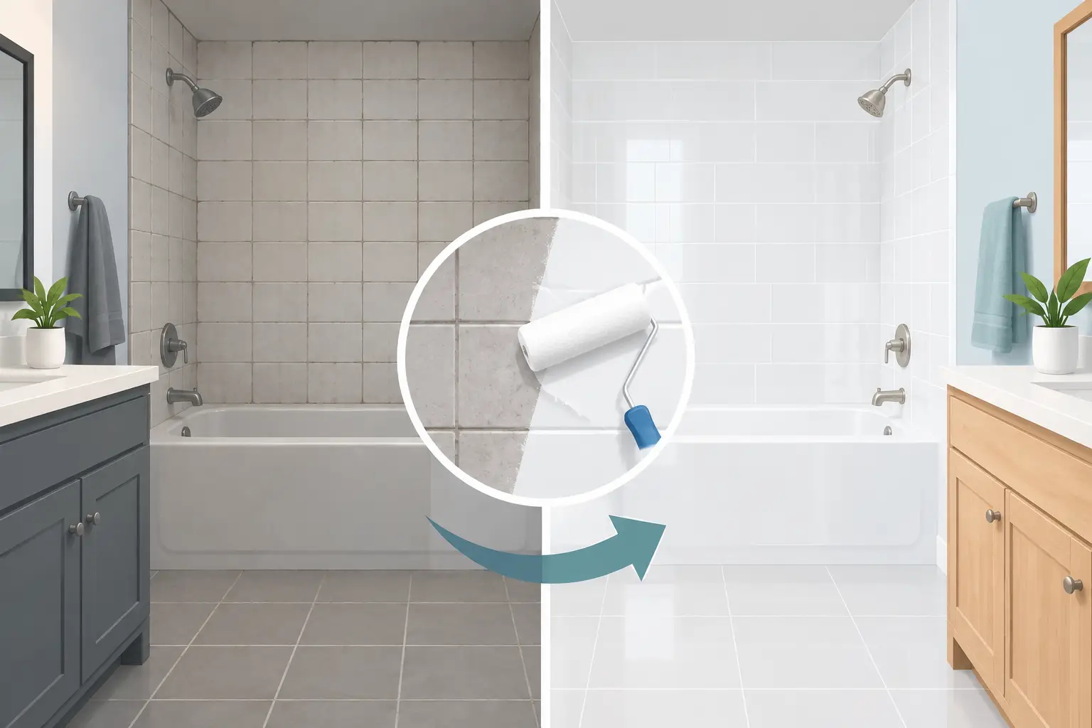 Tile Refinishing: A Smart Bathroom Upgrade